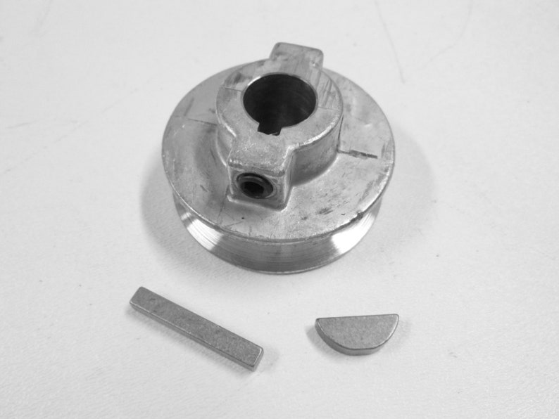 Craftsman Belt Drive Table Saw 2 1/2 Pulley With Keys 5/8 Arbor or