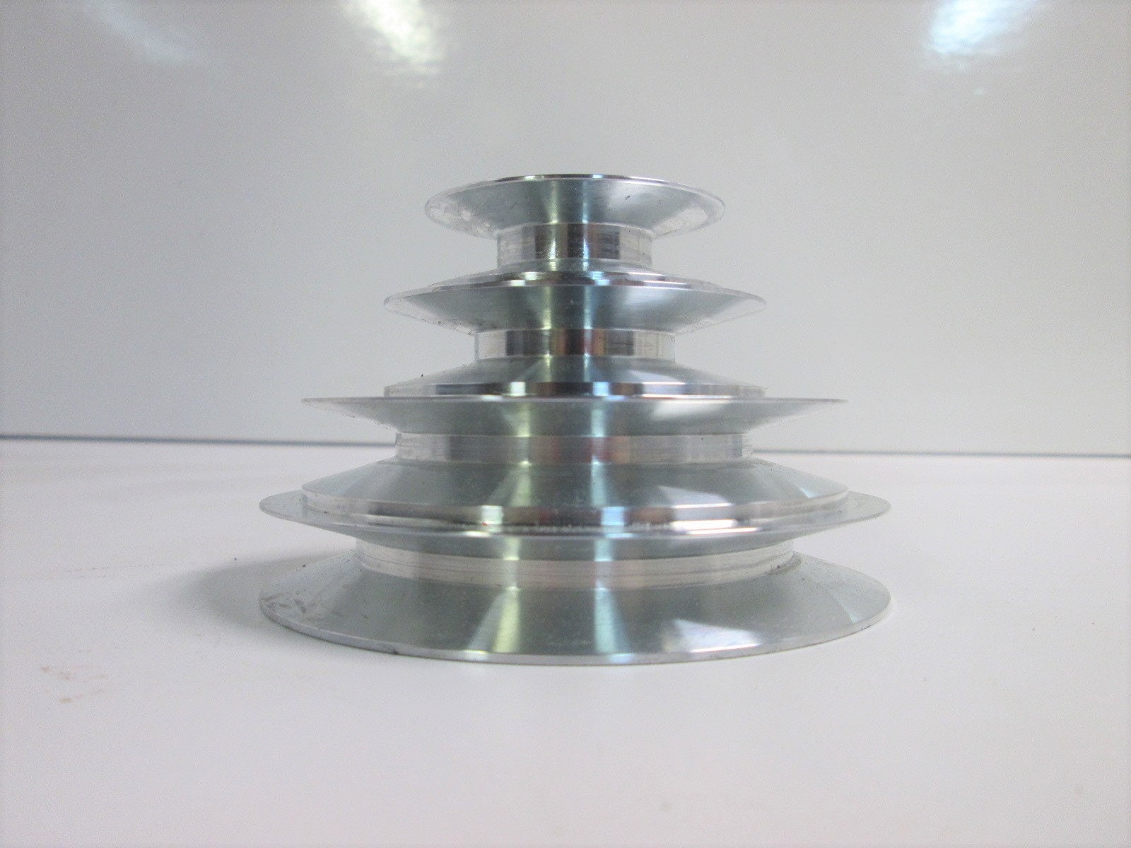 4-step Cone Pulley 5/8" Keyed Bore; Lathe, Drill Press, Scroll Saw Can ...
