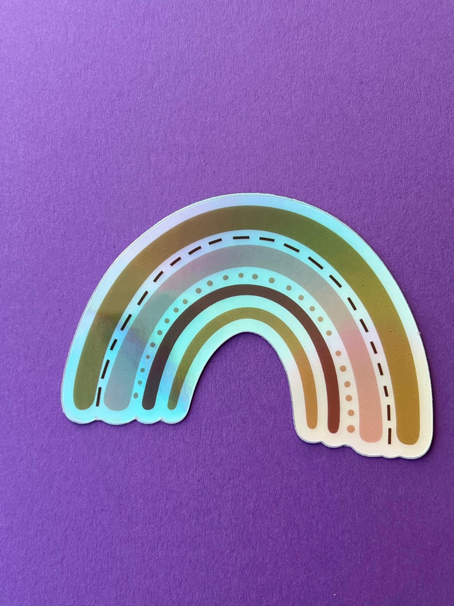 Rainbow Sticker Rainbow on a Book Sticker Cute Rainbow Etsy