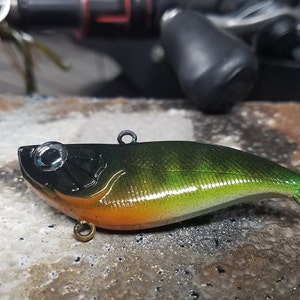 Crankbait lipless peint sur mesure