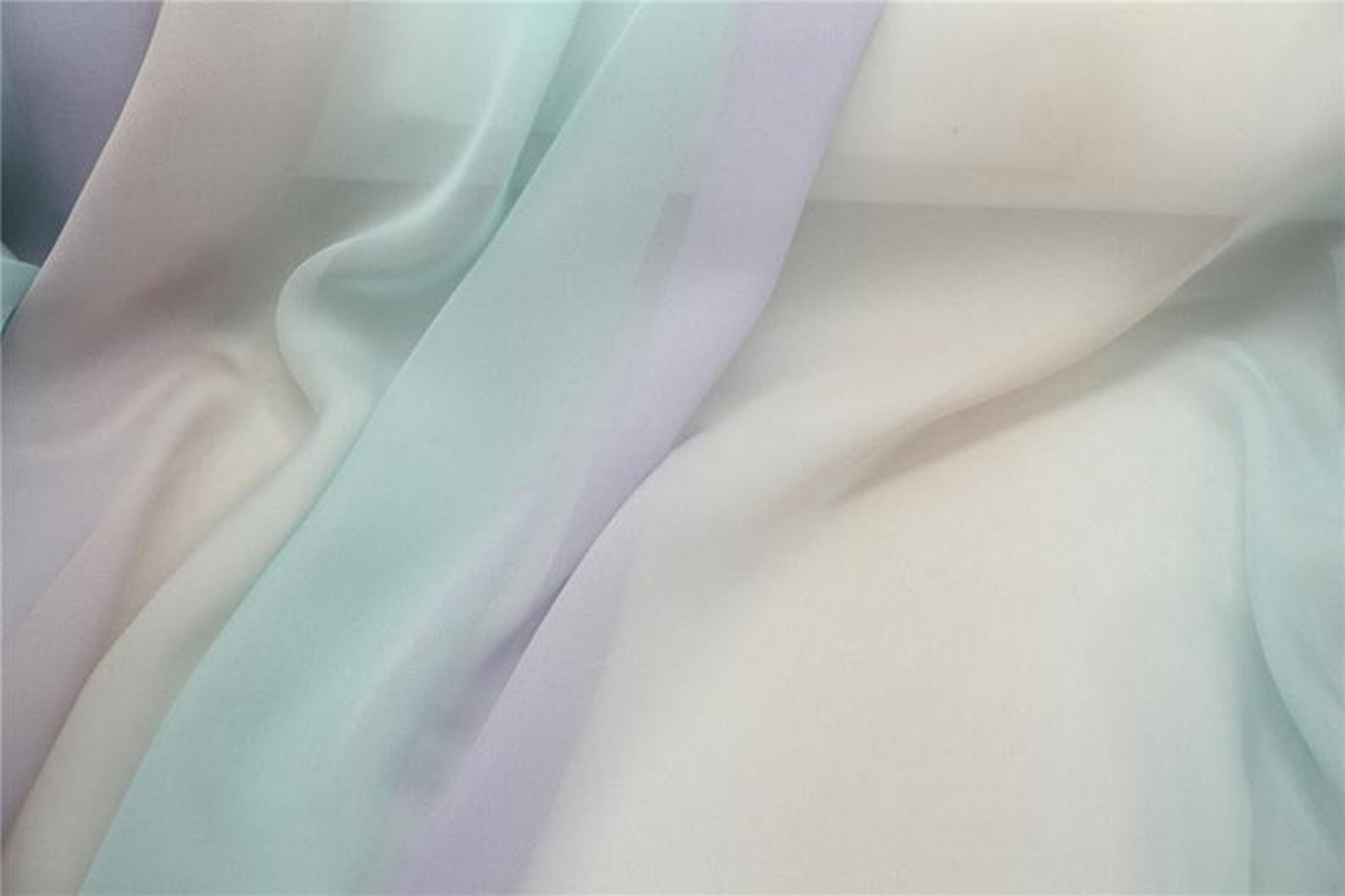gradient chiffon