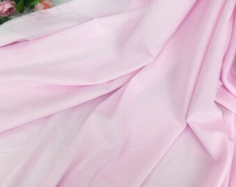 Tecido de forro macio de alta qualidade em 10 cores tecido de poliéster marfim para vestido de menina, fundo de casamento, vestido de noiva, vestido de noiva com largura de 59"