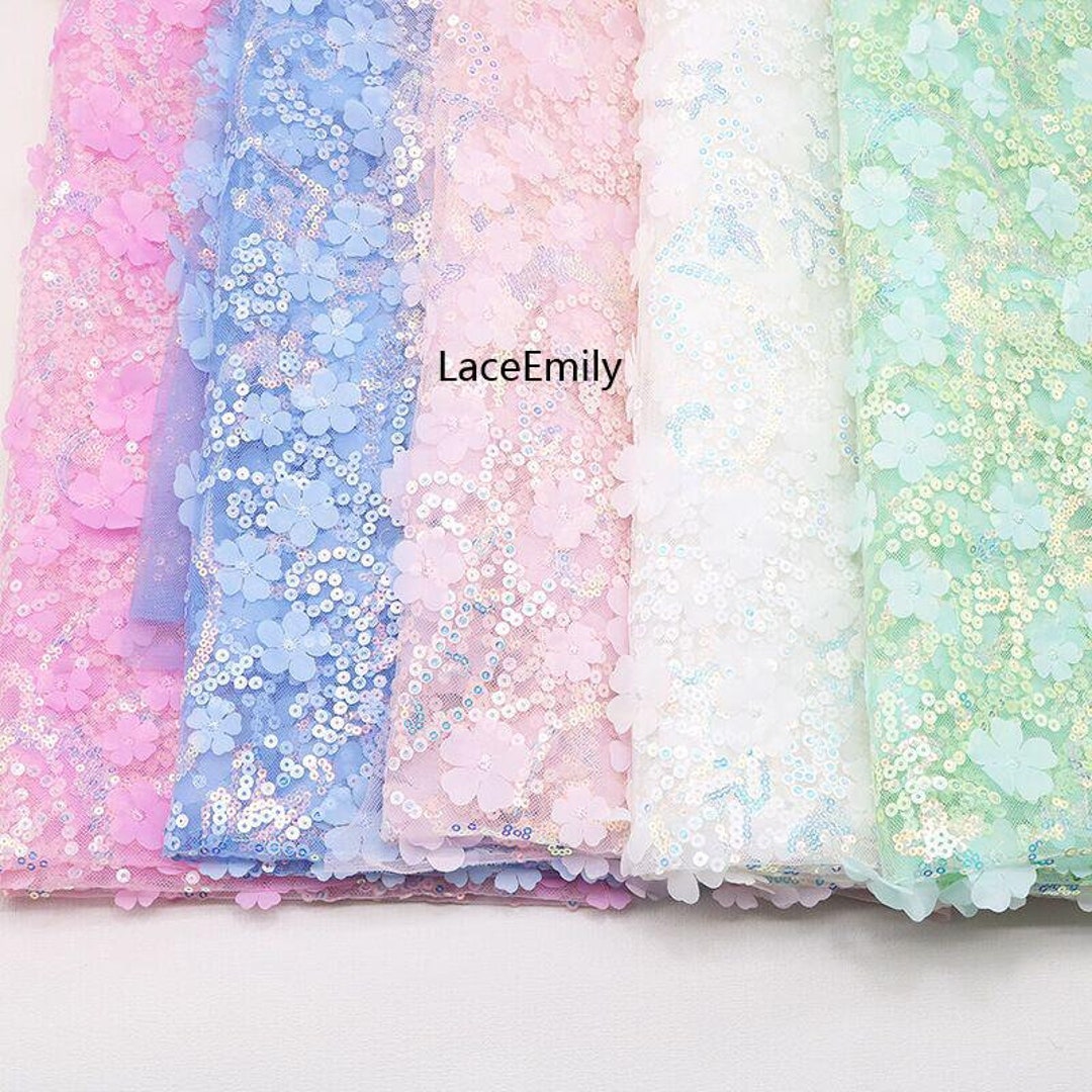 10 Pièces Fleurs En Chiffon 3.9 Cm – Vert Néon, Pour Couture, Broderie, Appliqués Tissu