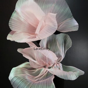 10 Farben Plissee Organza Stoff Symphonie Rüschen Organza Stoff für Mädchen Kleid Tutu Kleid Brautkleid Brautkleid, designer Stoff