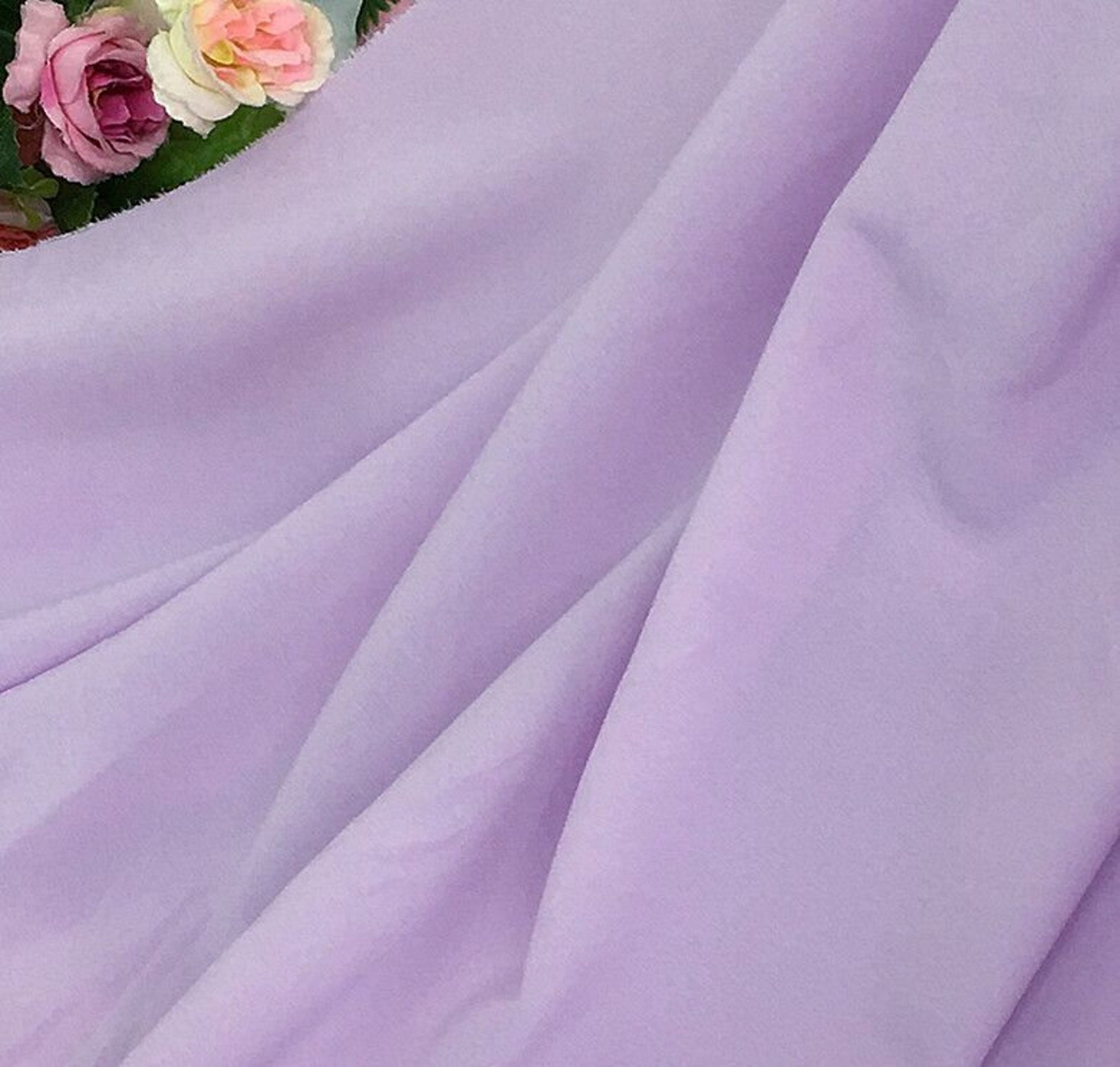 10 Colors Stretch Chiffon Fabric High Quality Chiffon Fabric Etsy
