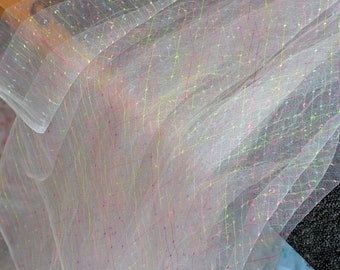 9 Colors Colored dots embroidery lace fabric dot soft mesh tulle fabric For Girl Dress Tutu Dress Wedding Dress Bridal Veil 1 Yard