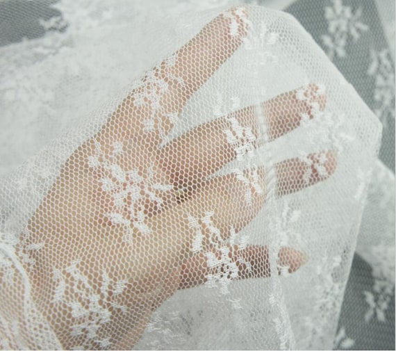Non floral lace fabric online