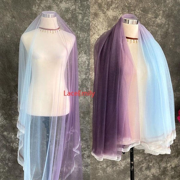 8 couleurs de haute qualité, rose, dégradé, dentelle, tulle, doux, résille, pour bébé, robe tutu, robes, voile, mariage, décoration, maison, 1 mètre