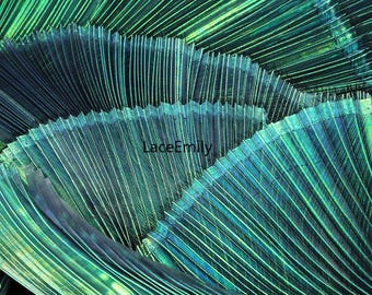 13 Colors Mermaid Fabric, Iridescence Metallic Crinkled-textured Pleated Organza Fabric, Designer Fabric For Wedding, Gowns, Crafts, Events