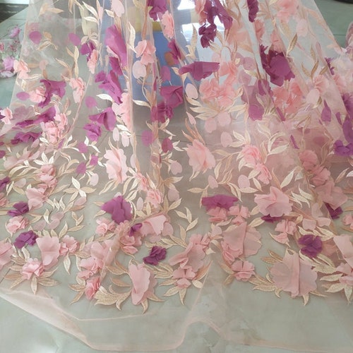 Sparkle Organza - 45-inches Wide Lilac By the 25YD Roll