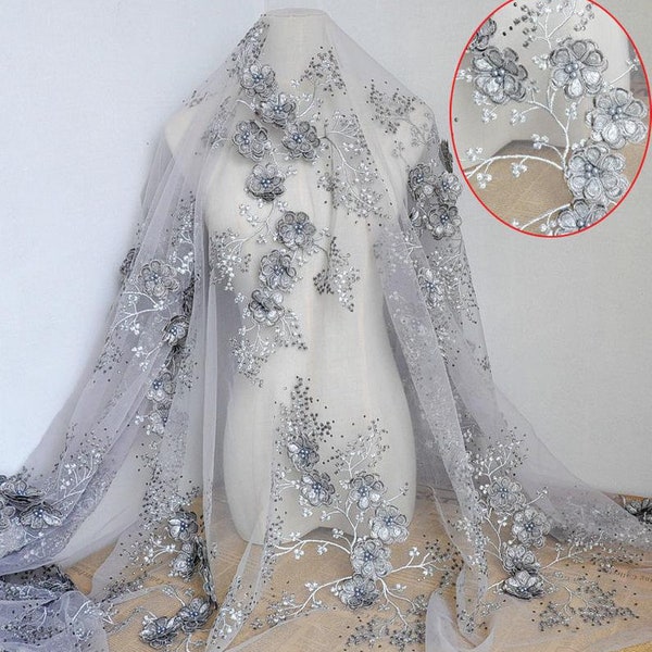 Grey Tulle Wedding Dress - Etsy