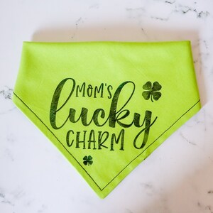 Mutter Glücksbringer Haustier Bandana / Hunde Bandana / St. Patricks Day Bandana