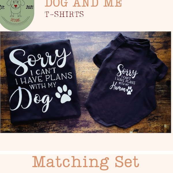 Matching Dog and Owner Clothes Etsy