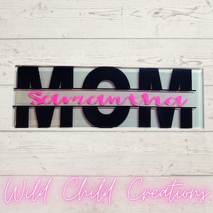 Mom Glass Tile | Mother&#39;s Day Gift | Mom Display Tile