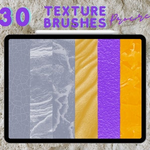 Procreate brushes, Texture Brushes for Procreate