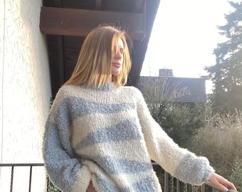 Knitted Sweater Bouclé