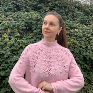 Angora Sweater l Gestrickter Angorapullover