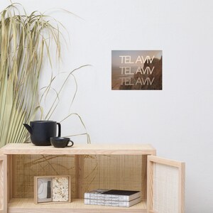 Tel Aviv Wall Art Poster