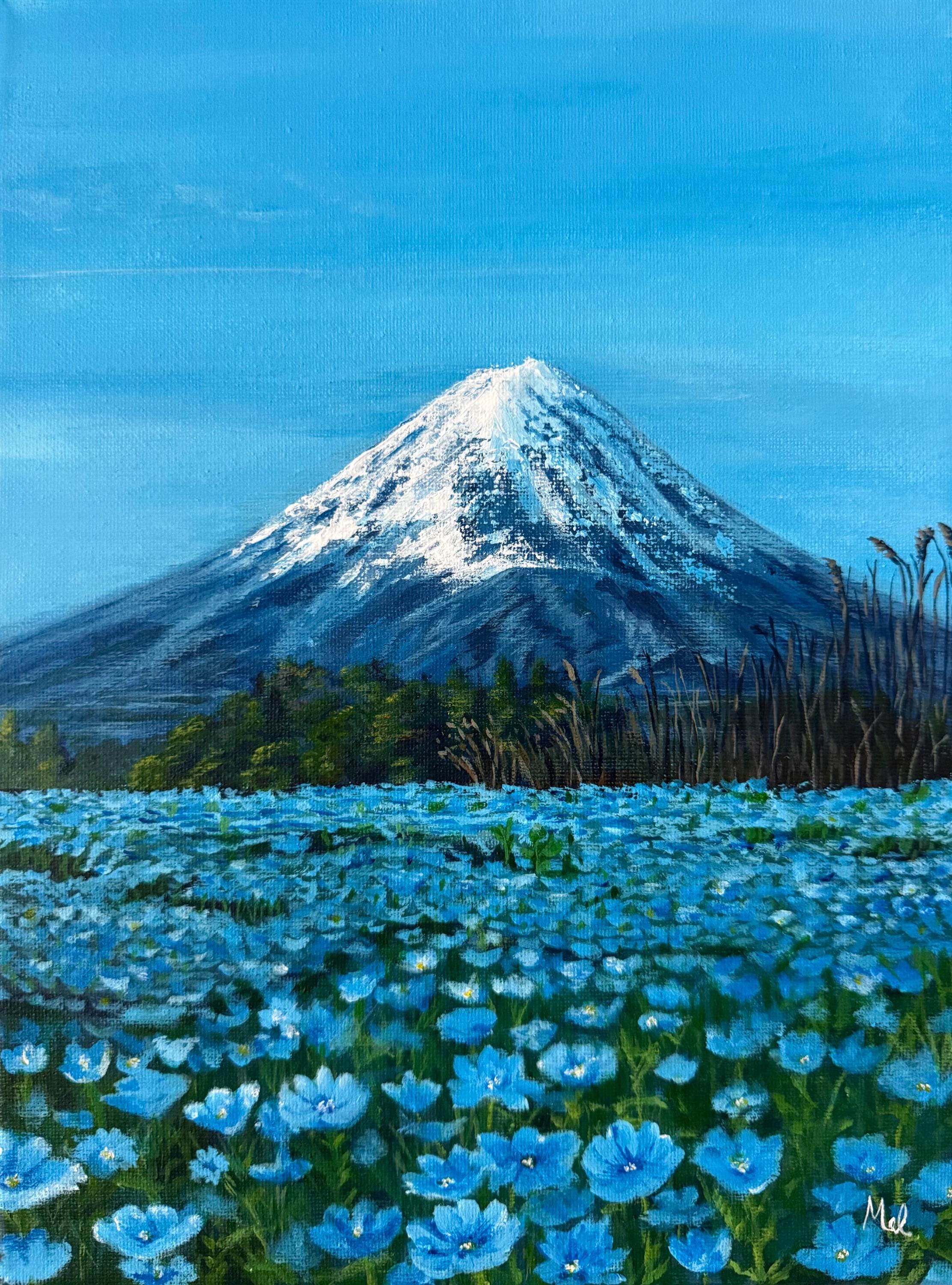 Mt Fuji Paint - Etsy