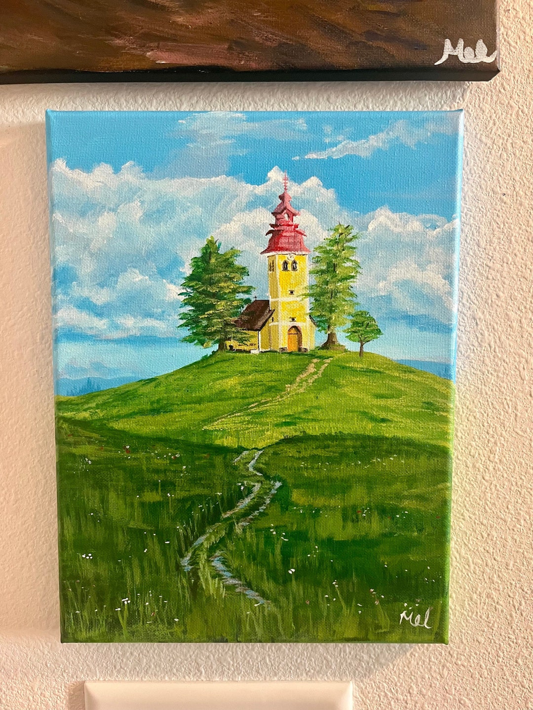 Studio Ghibli Inspired Hand Painted Wall Art - Etsy