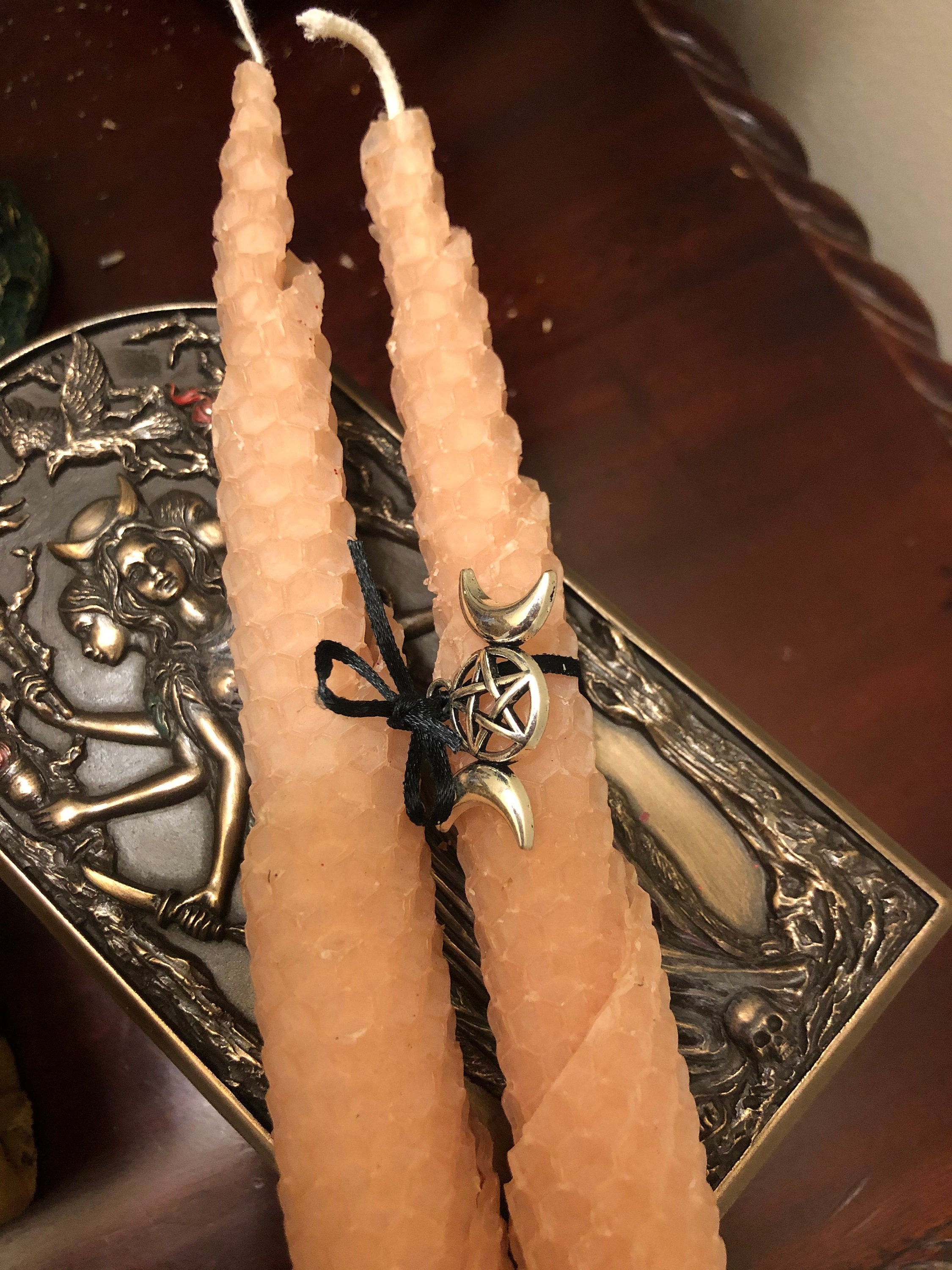 Full Moon Ritual Candle Bundle Etsy