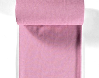 Bündchen rosa Mini Streifen Öko Tex