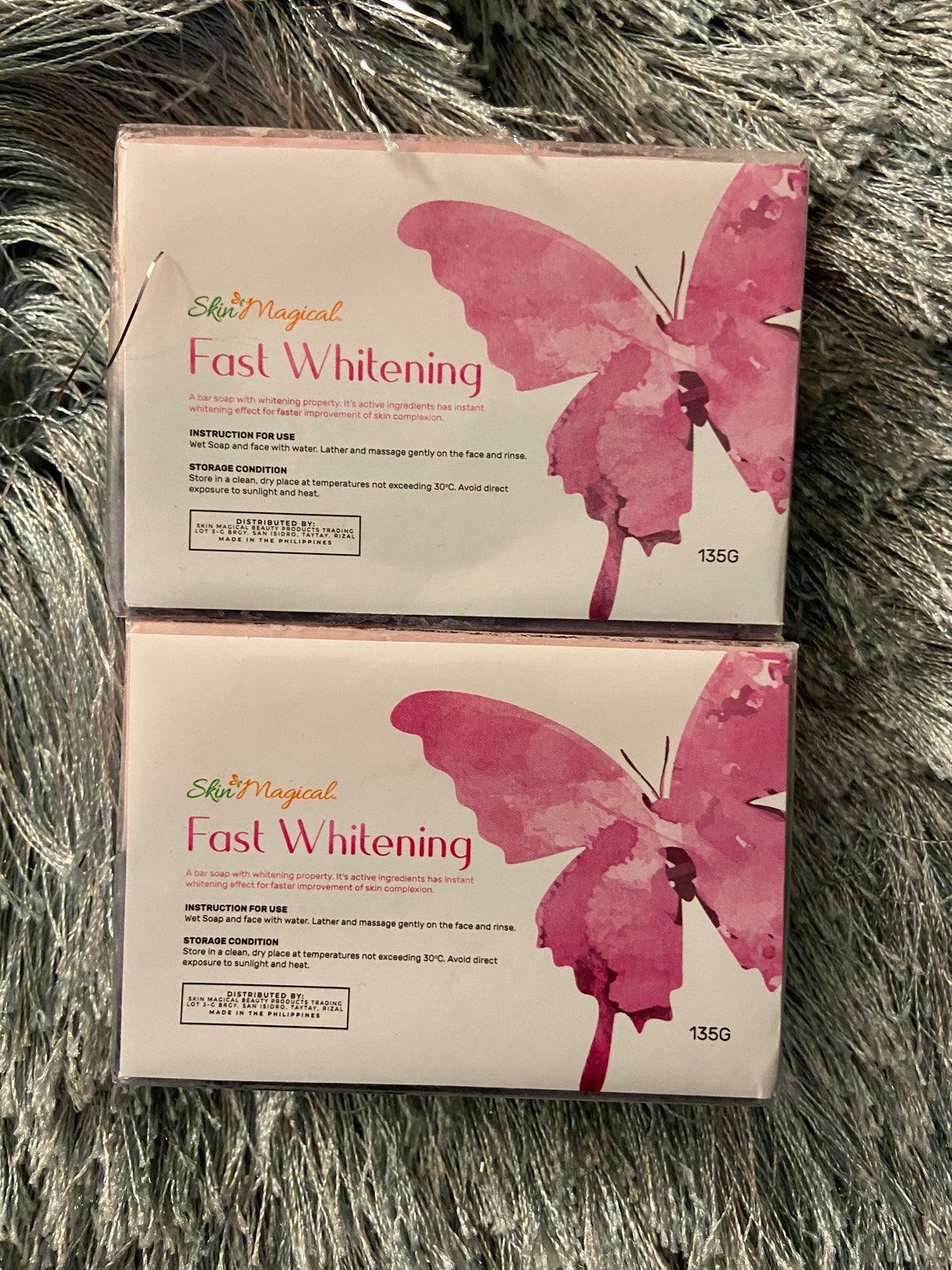 Skin magical Fast whitening soap 2 bars 135g each Etsy