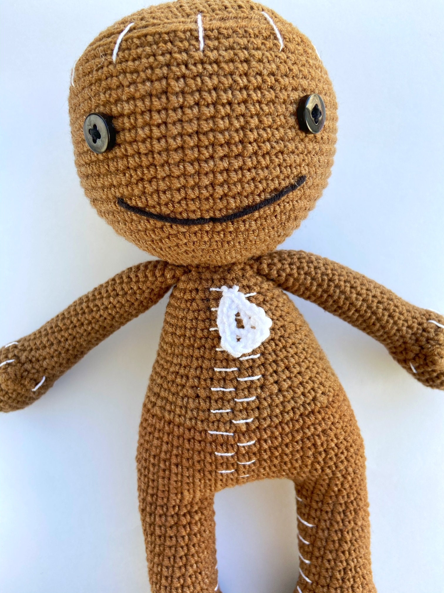 Sackboy Amigurumi Crochet Pattern in PDF Sackboy crochet Etsy