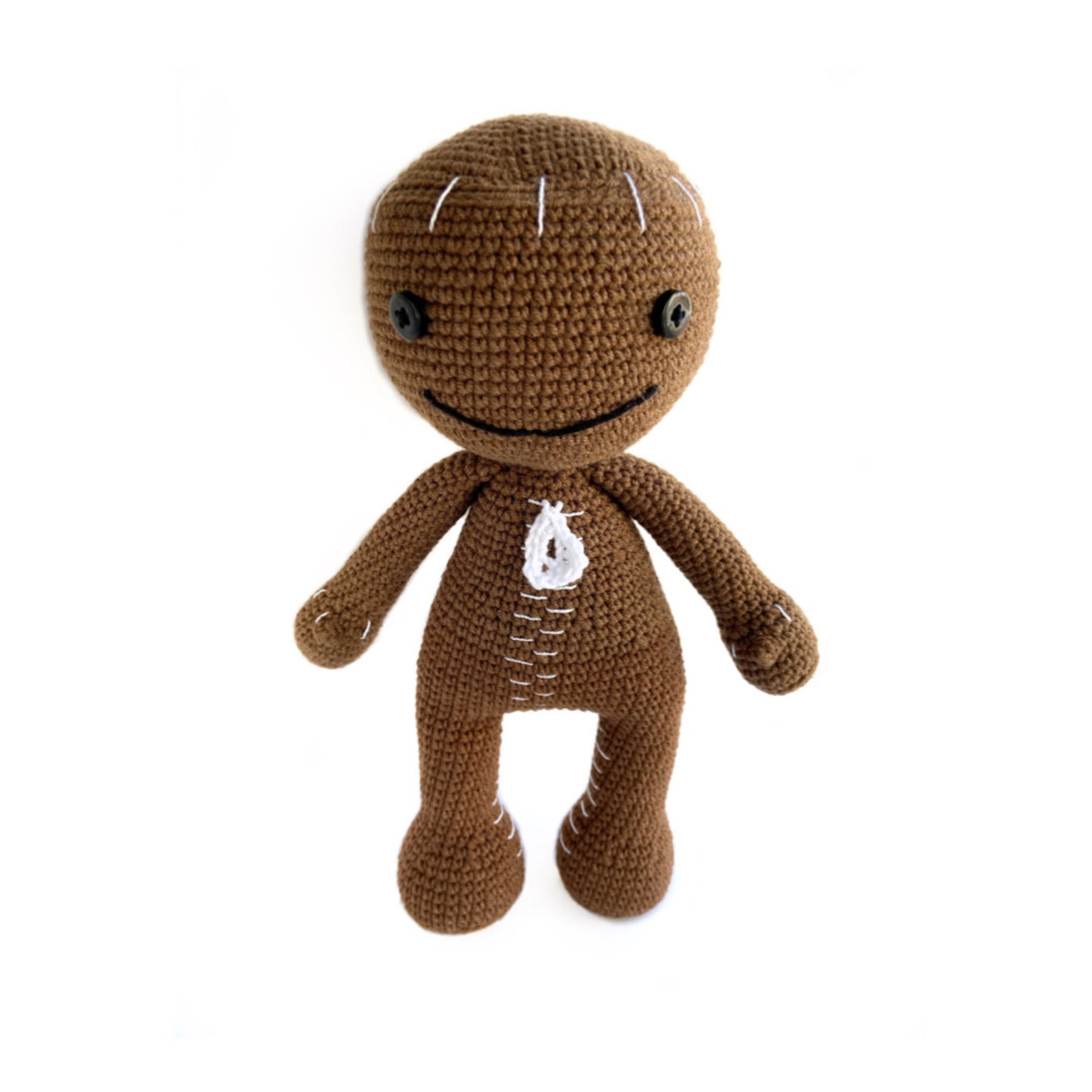 Sackboy Amigurumi Crochet Pattern in PDF Sackboy crochet Etsy