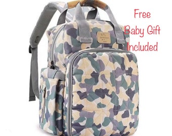 camo baby backpack