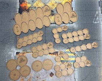 NEW! Movement Trays 40K, Star Wars Legion, AOS. Various sizes and styles.