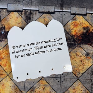 Sisters Of Battle 40k Faith Dés Tracker Ou Marqueurs Objectifs - Foto 6