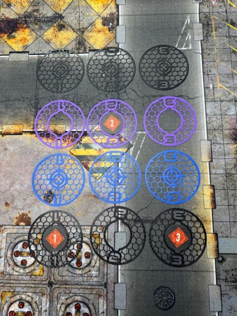 Objective & Equipment Markers for Warhammer 40K Kill Team 2024 Thin, Durable 3D-Printed PLA+ Compatible with Official Tokens