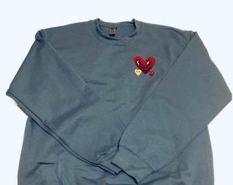 Pull ras du cou Haring Hearts