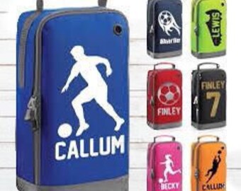 Personalised Football Boot Bag with Carry Handle