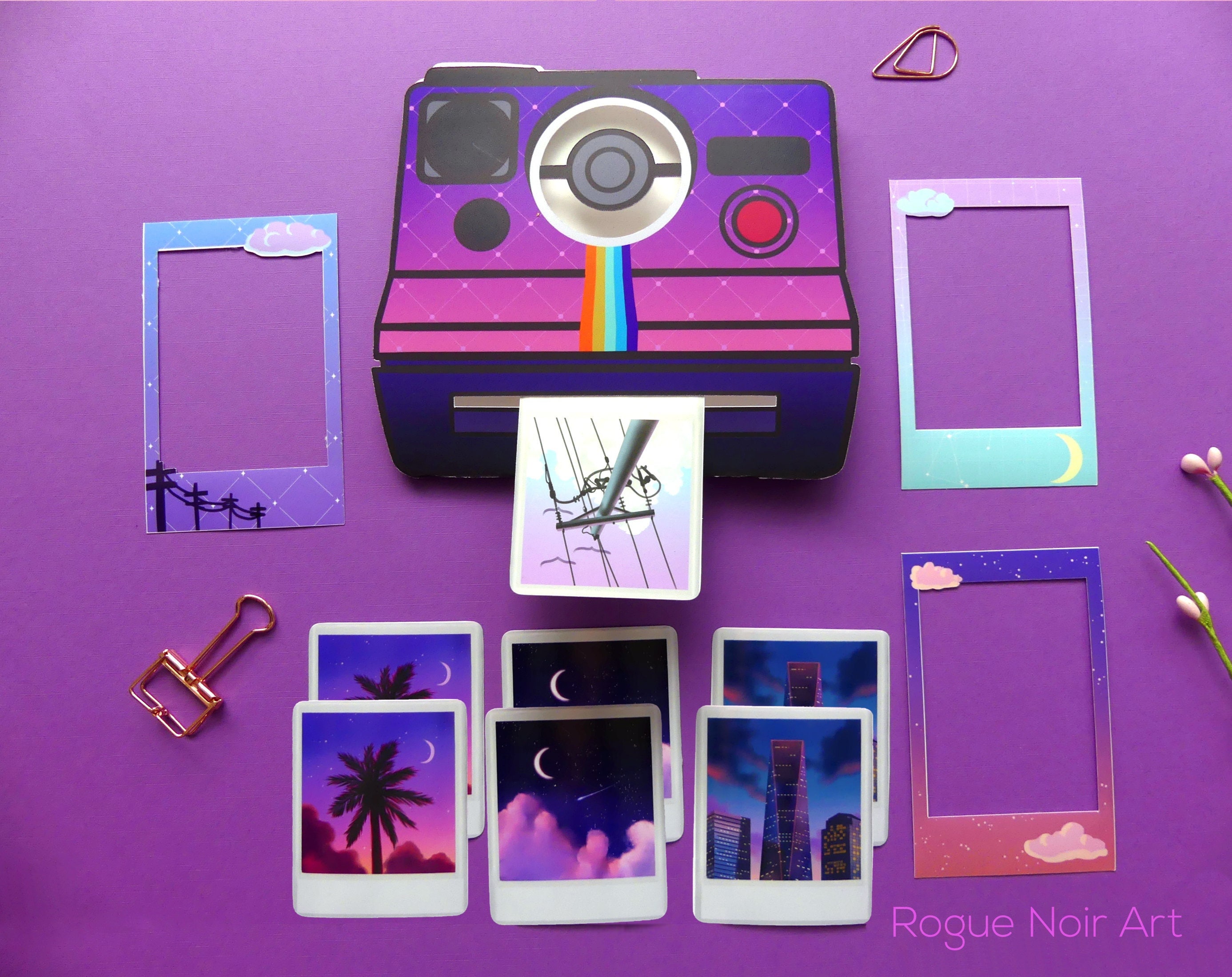 Instax Sticker Polaroid Stickers Memories 90s Themed -  Canada