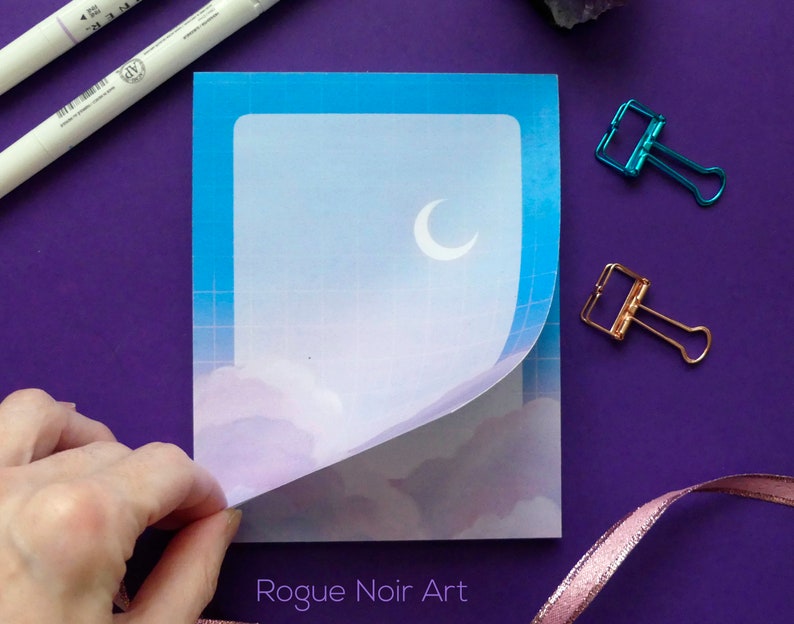 cute cloud memopad