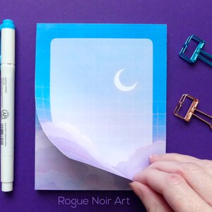 cute cloud notepad