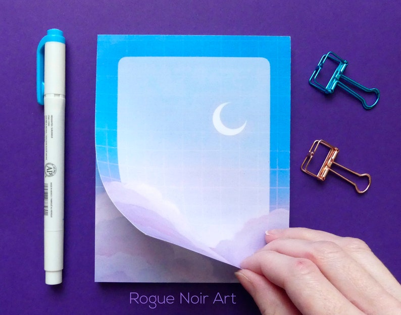 cute cloud notepad