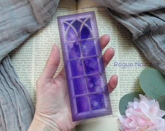 Cosmic Window Bookmark - Translucent Star Design