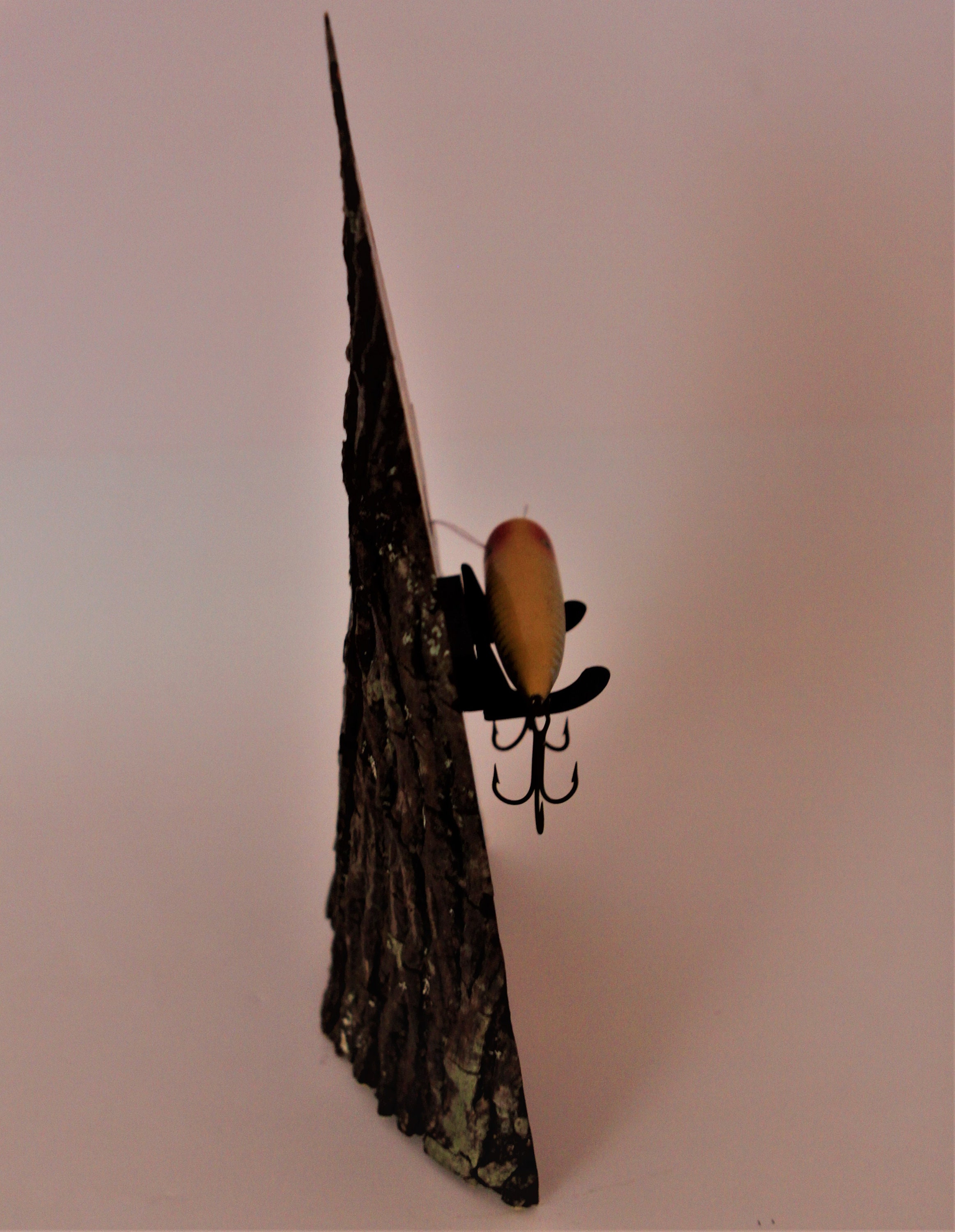 Display stand for fishing lure White Oak natural edges Etsy