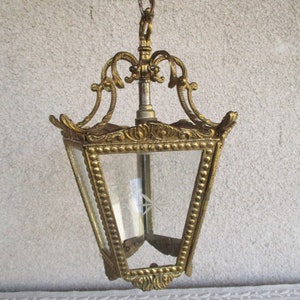 Vintage Brass Lantern zdjęcie 3