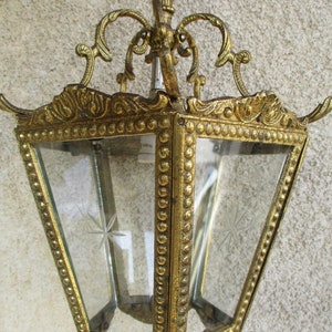 Vintage Brass Lantern zdjęcie 1