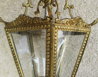 Vintage Brass Lantern