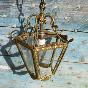 Vintage Brass Lantern zdjęcie 8