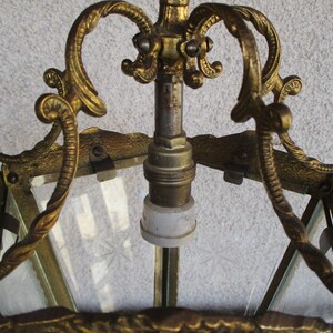 Vintage Brass Lantern zdjęcie 5