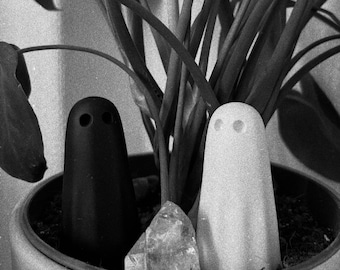 Spooky Ghost Figure Jesmonite