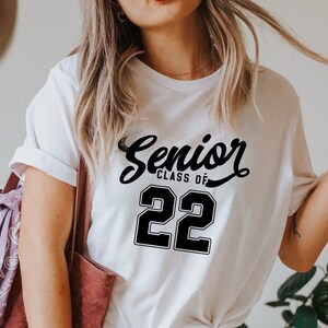 Senior Class of 2022 Tee, Senior T-Shirt, Graduation Gift, Done Class Of 2022 Tee, College Gift, Custom School Shirt, Success Gift, Stylish