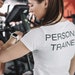 Personal Trainer Women's White Workout T-shirt, Gym T-shirt, Graphic ...
