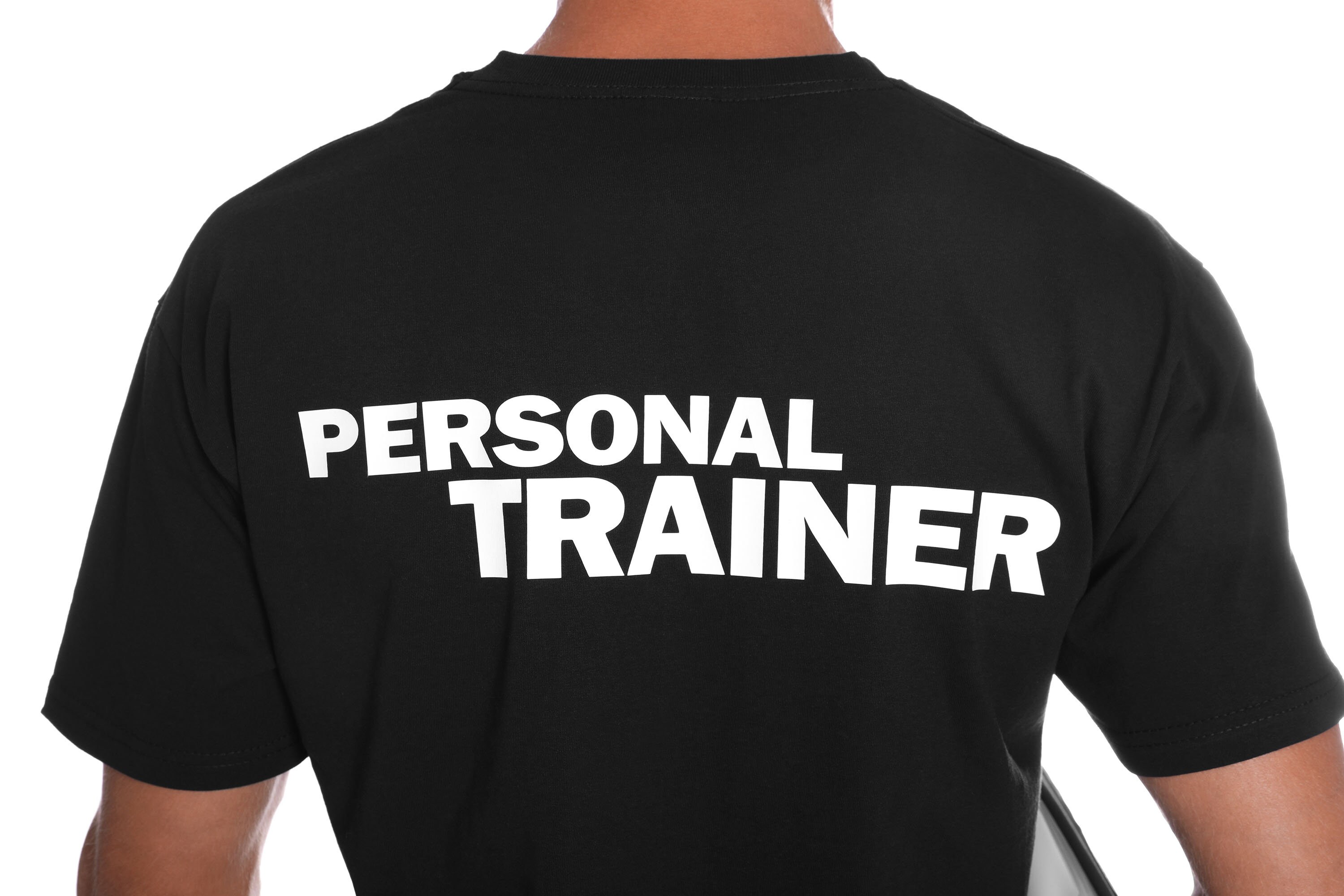 Personal Trainer Men's Black Workout Tshirt, Gym Tshirt, Graphic